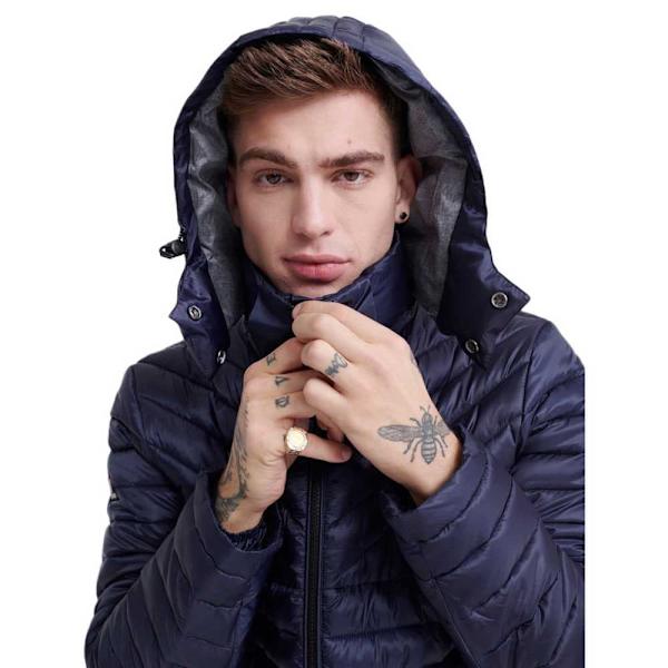 Superdry Jakke Desert Alchemy Fuji Blå S Mand