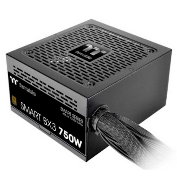 Thermaltake Smart Bx3 750w 80+ Gold Strømforsyning Sort