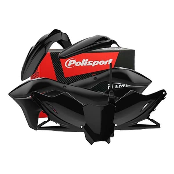 Polisport Mx Kawasaki Kx450f 16-18 90691 Muovisarja Musta