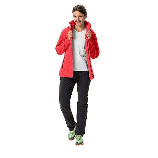 Vaude Jakke Escape Light Rød 38 Kvinde