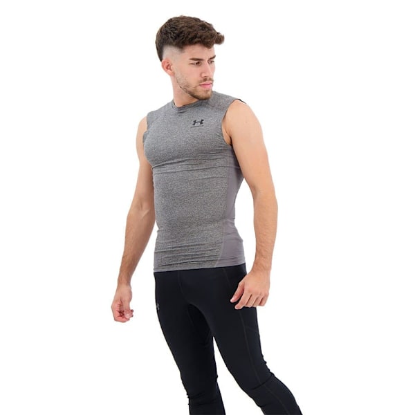 Under Armour Heatgear Armour Comp ærmeløs T-shirt Sort S / Regular Mand