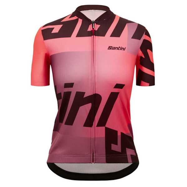 Santini Karma Logo Kortærmet Trøje Rosa 2XS Kvinde