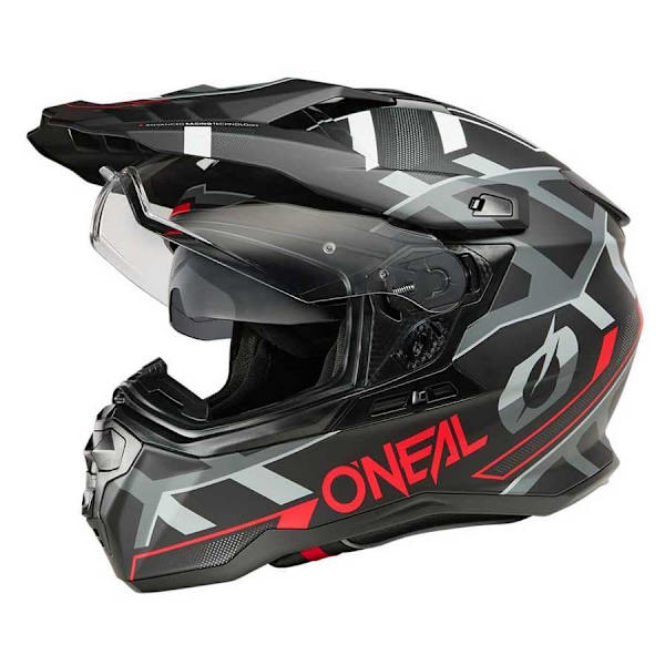Oneal D-srs Square Fullface-hjälm Svart M