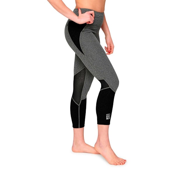 Leone1947 Leggings Melange Grå S Kvinde