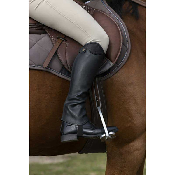 Norton Equestrian Halve Kap Glitter Sort S