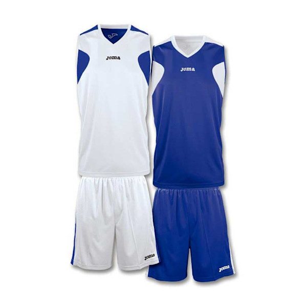 Joma Reversbile Basketball Vit,Blå 10-12 Years