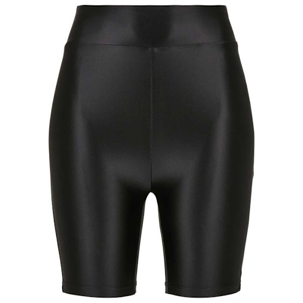 Urban Classics Metallic Cycle Korte Leggings 2 Enheder Sort 5XL Kvinde