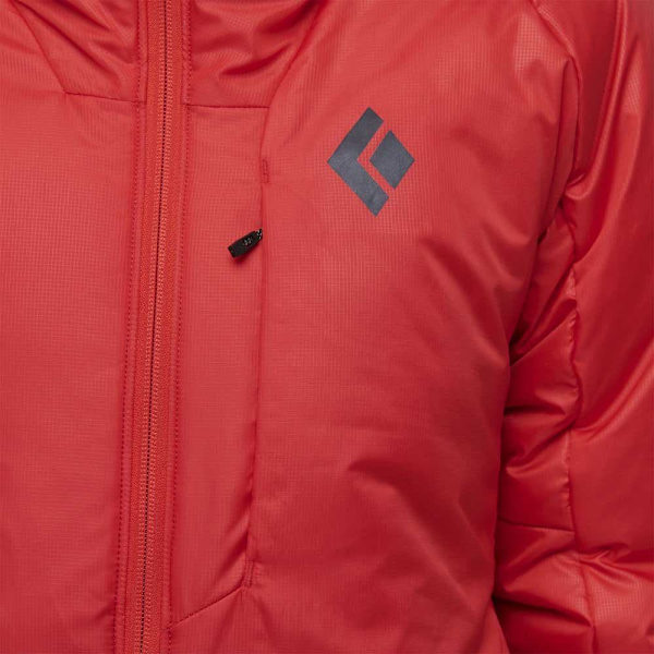 Black Diamond Parkas Belay Röd L Kvinna