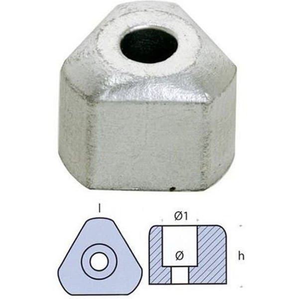 Tecnoseal Anode Gori Søvfarvet 90 mm