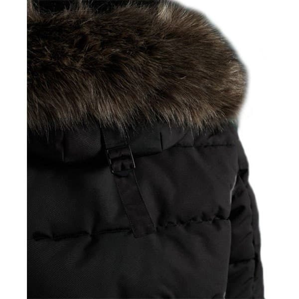 Superdry Bomberjakke Everest Sort XL Kvinde