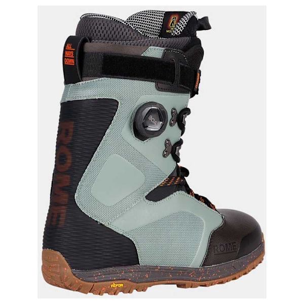 Rome Libertine Pro Hybrid Boa Snowboardstøvler Brun 29