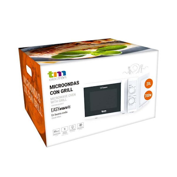 Tm Electron Mikroaaltouuni Grillillä Tmpmw003  20 Liters / EU Plug