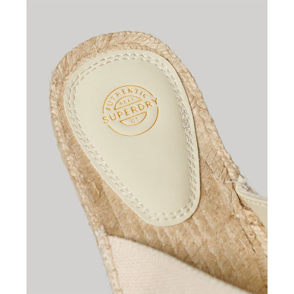 Superdry Cross Strap Espadrillot Kultainen EU 38 Nainen