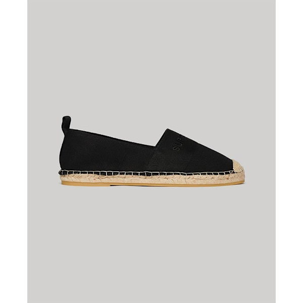 Superdry Canvas Espadrillot Musta EU 39 Nainen