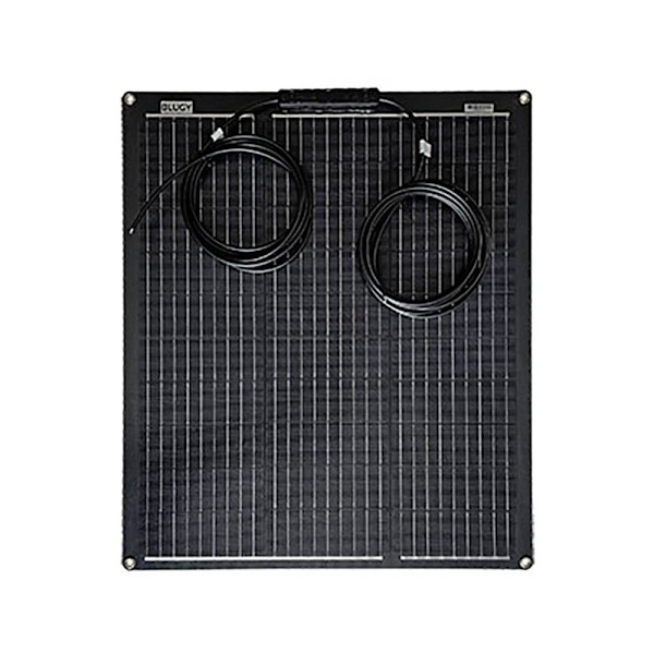 Blugy Semi-fleksibel Monokrystallinsk Solpanel 60w Sort 600x520x3mm