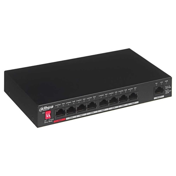 Dahua Kontakt Pfs3009-8et1gt-96 L2 100 Søvfarvet Sort