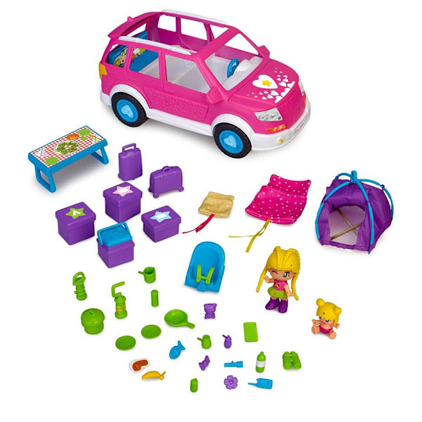 Pinypon Auton Kuva Camping Sininen