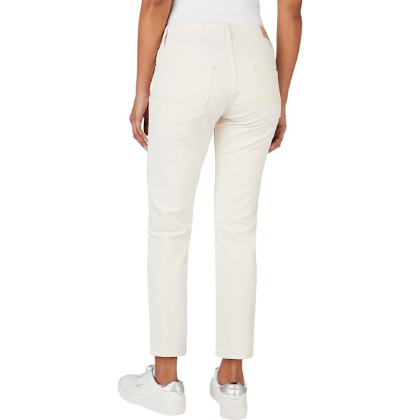 Pepe Jeans Jeans Pl204591 Tapered Fit Beige 25 / 30 Kvinna