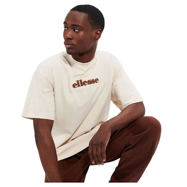 Ellesse Lyhythihainen T-paita Kem Ruskea 2XL Mies