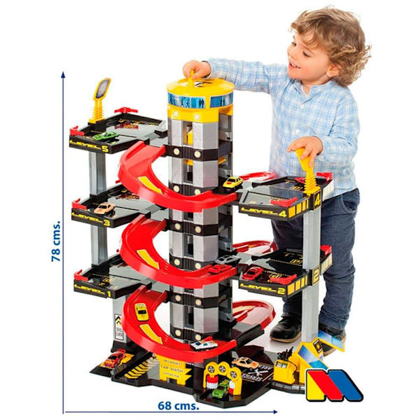 Molto Gulve Parking 6 Flerfarvet 3-6 Years