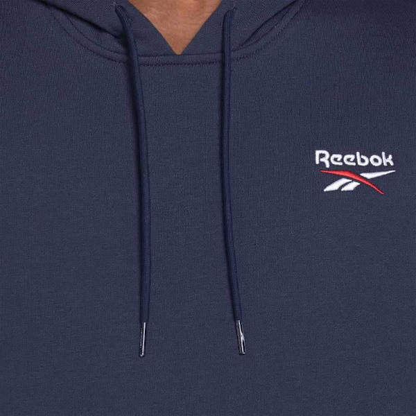 Reebok Identity Small Logo Hættetrøje Blå L Mand