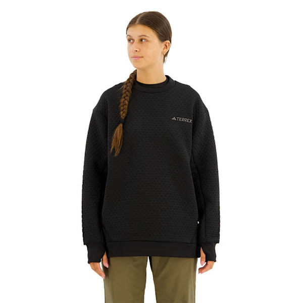 Adidas Terrex Xploric Crewneck Sweatshirt Sort M Kvinde
