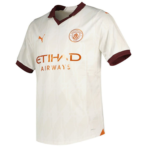 Puma Away Lyhythihainen T-paita Mcfc Away Replica Valkoinen S