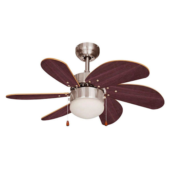 Edm Loftsventilator Aral 50w 76 Cm Brun One Size / EU Plug