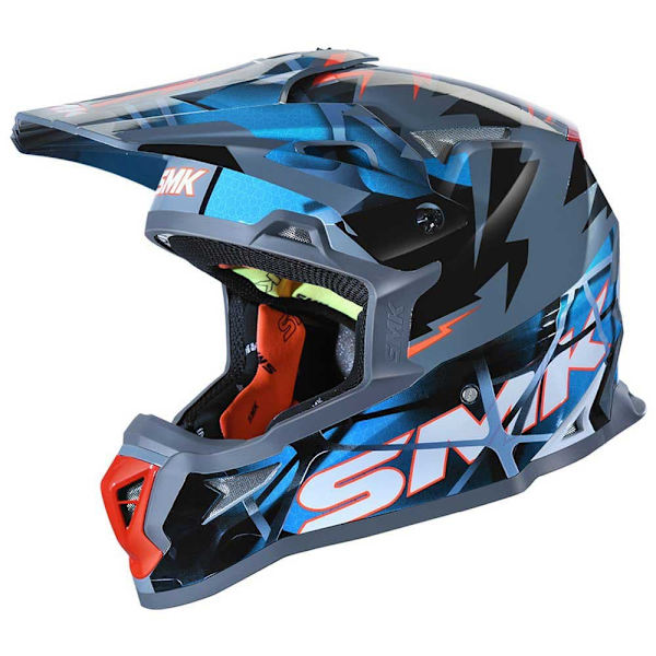 Smk Motocross Hjelm Allterra Blå XL