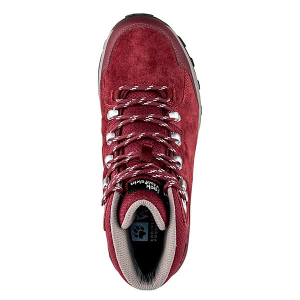 Jack Wolfskin Refugio Texapore Mid Vandrestøvler Rød EU 36 Kvinde