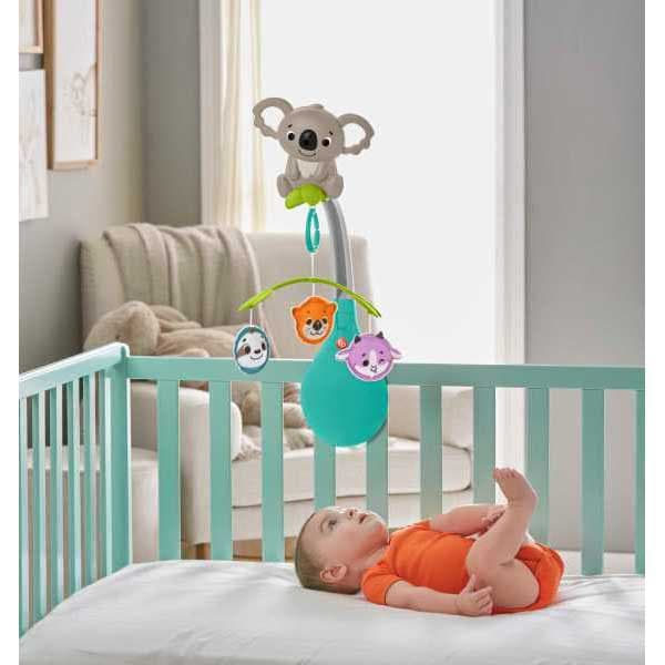 Fisher Price 3 1 1 Soothe & Play Mobile Søvfarvet