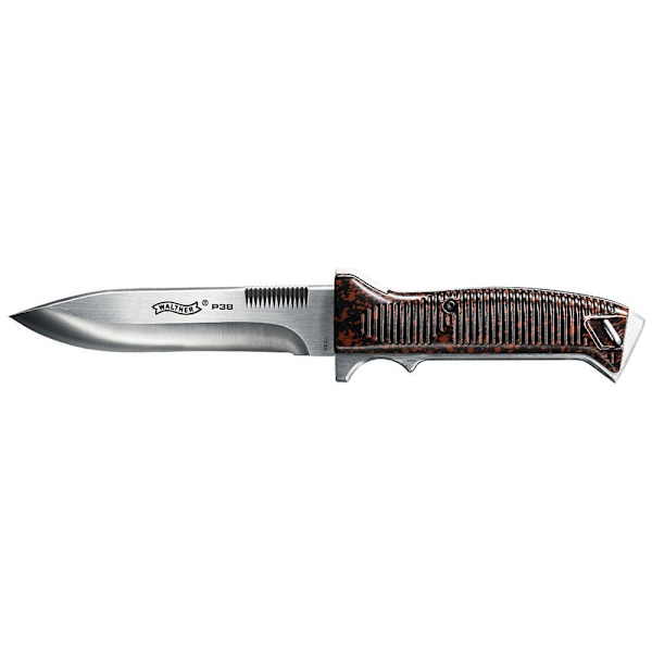 Walther Fast Drppoint Cut Off Kniv P38 Silver