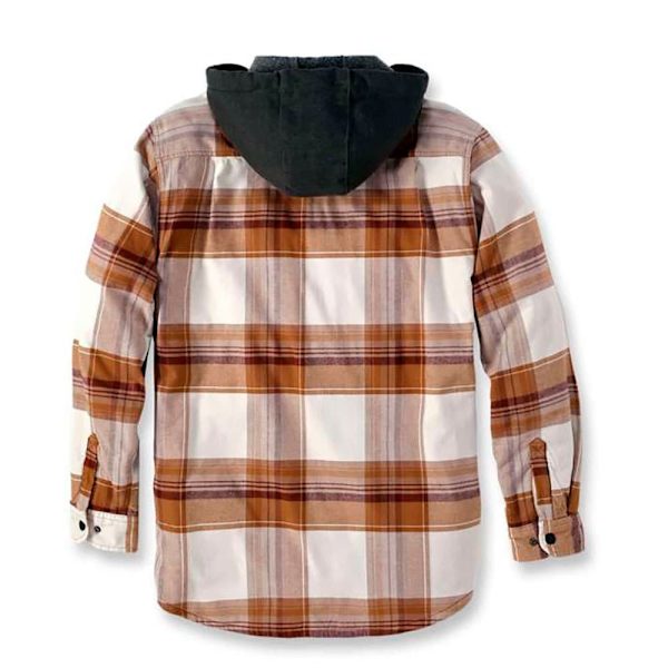 Carhartt Overshirt Flannel Sherpa-lined Brun L