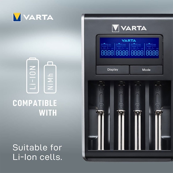 Varta Batterioplader Aa/aaa Sort
