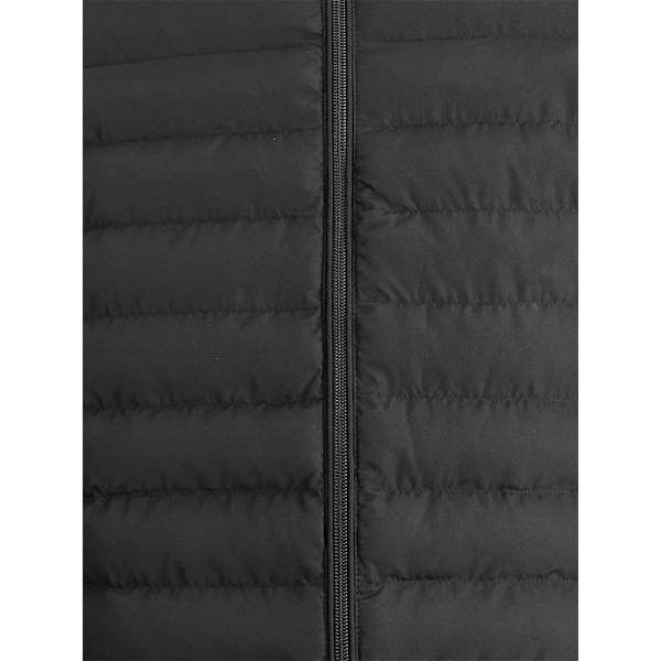 Jack & Jones Jakke Recycle Puffer Collar Sort XS Mand