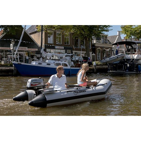 Talamex Uppblåsbar Båt Aqualine Qla Airdeck 270 Vit 3 Places