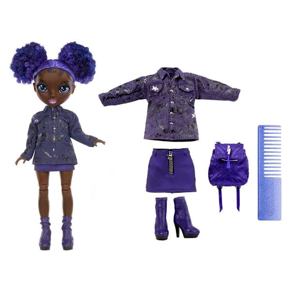 Rainbow High Docka Junior High S2 Krystal Bailey Lila