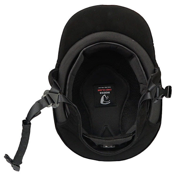 Horka Hjelm Hawk Leather 110300-0000-0002 Sort 59-61 cm