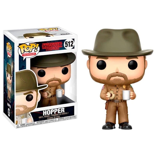 Funko Pop Stranger Things Hopper Monivärinen