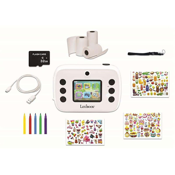 Lexibook Kamera Children´s Instant Print For Selfie And Photography