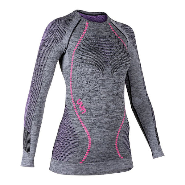 Uyn Ambityon Langærmet Baselayer Grå L-XL Kvinde
