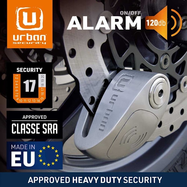 Urban Security Hälytyslevyn Lukitus Ur910s Sra Keltainen