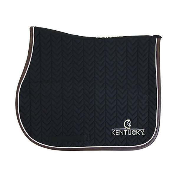Kentucky Läder Jumping Sadel Pad Fishbone  Full