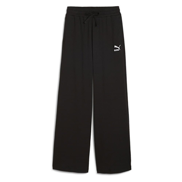Puma Select Classics Ribbed Relaxed Sportsbukser Sort L Kvinde