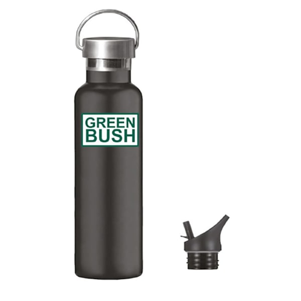 Green Bush Flask Termos Silver