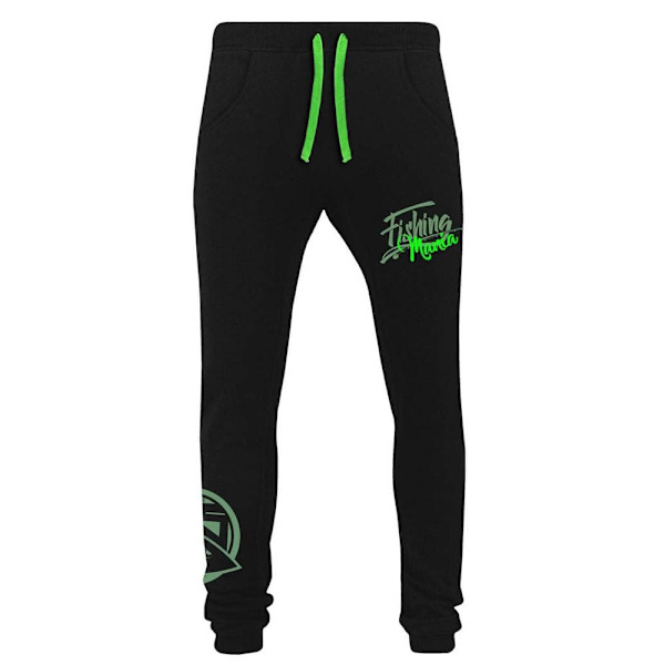 Hotspot Design Långbyxor Jog Fishing Mania Svart XL Man