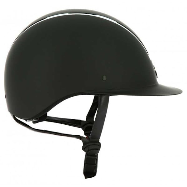 Equitheme Hjelm Glint Mat Sort 52-54 cm