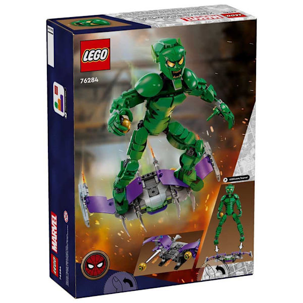 Lego Byggeri Spil Buildable Figure: Green Goblin
