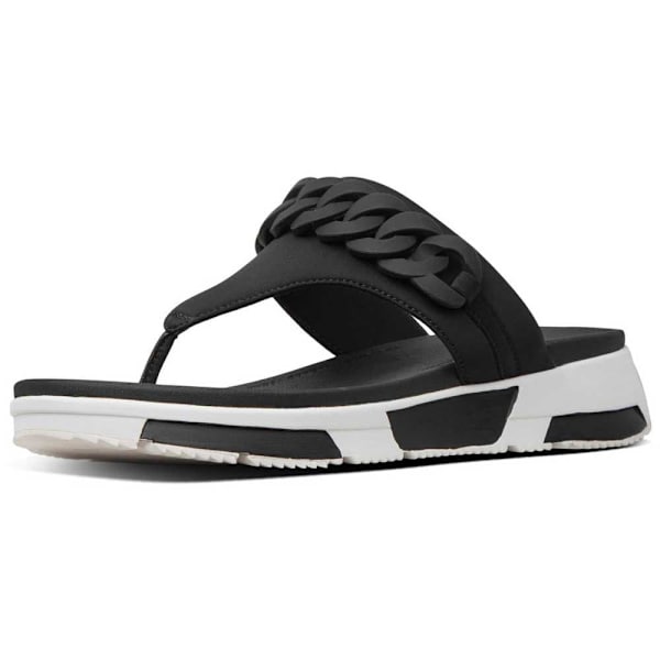 Fitflop Klipklapper Heda Chain Toe-thong Sort EU 36 Kvinde