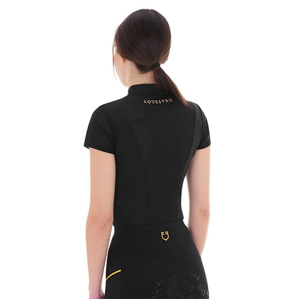 Equestro Micro Mesh Kortærmet Polo  XL